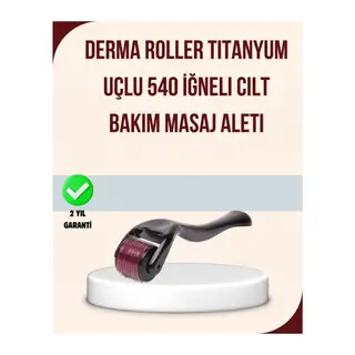 Titanyum Mikro İğneli Dermaroller 1 mm Kırışıklık ve Leke Karşıtı