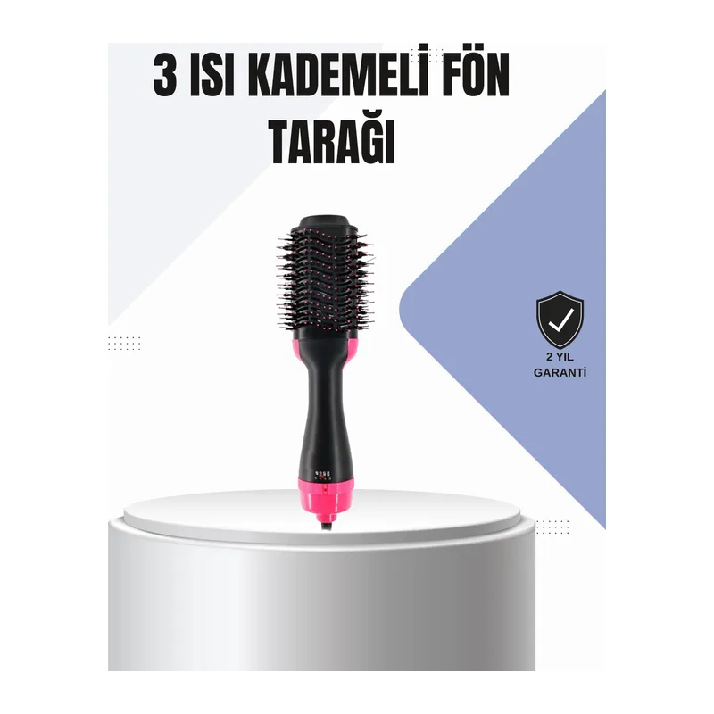Oval Tasarımlı Profesyonel Fönlü Saç Şekillendirici