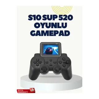 HDMI Destekli S10 Gamepad 520 Oyunlu TV’ye Bağlanabilir Atari 2025 Model