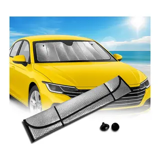 Araç Ön Cam Güneş Koruma Isı Önleyici Katlanabilir Model Fiat Egea Honda Civic Ford Focus Dacia Duster