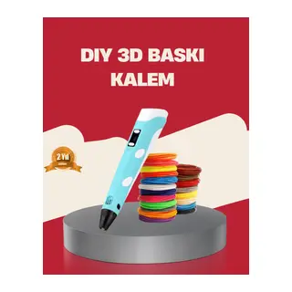 Çocuklar İçin Güvenli 3D Yazıcı Kalem