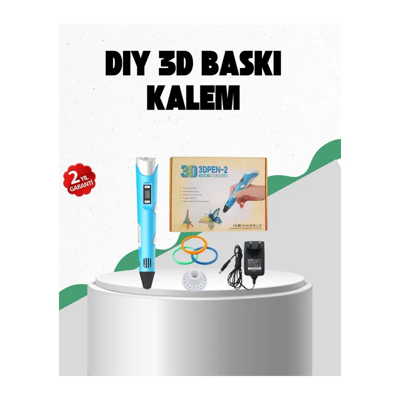 Profesyonel ve Hobi İçin 3D Modelleme Kalemi