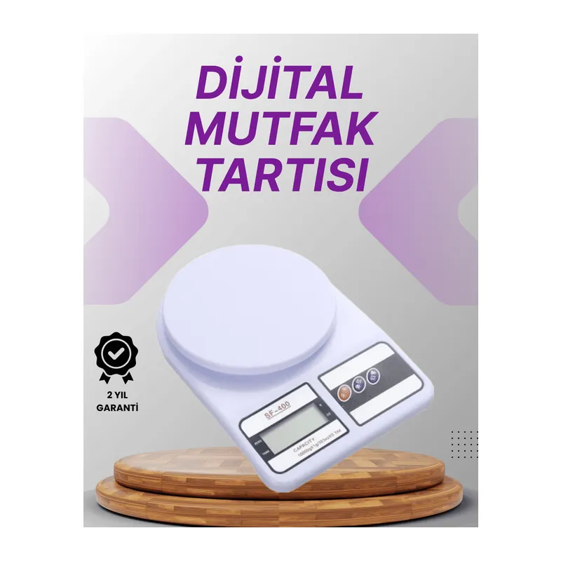 LCD Ekranlı Kompakt Dijital Terazi – Gram ve Ons Ölçüm