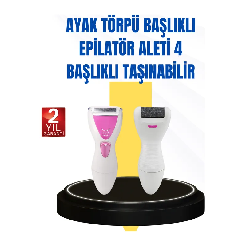 Tüy Temizleme ve Cilt Bakım Cihazı