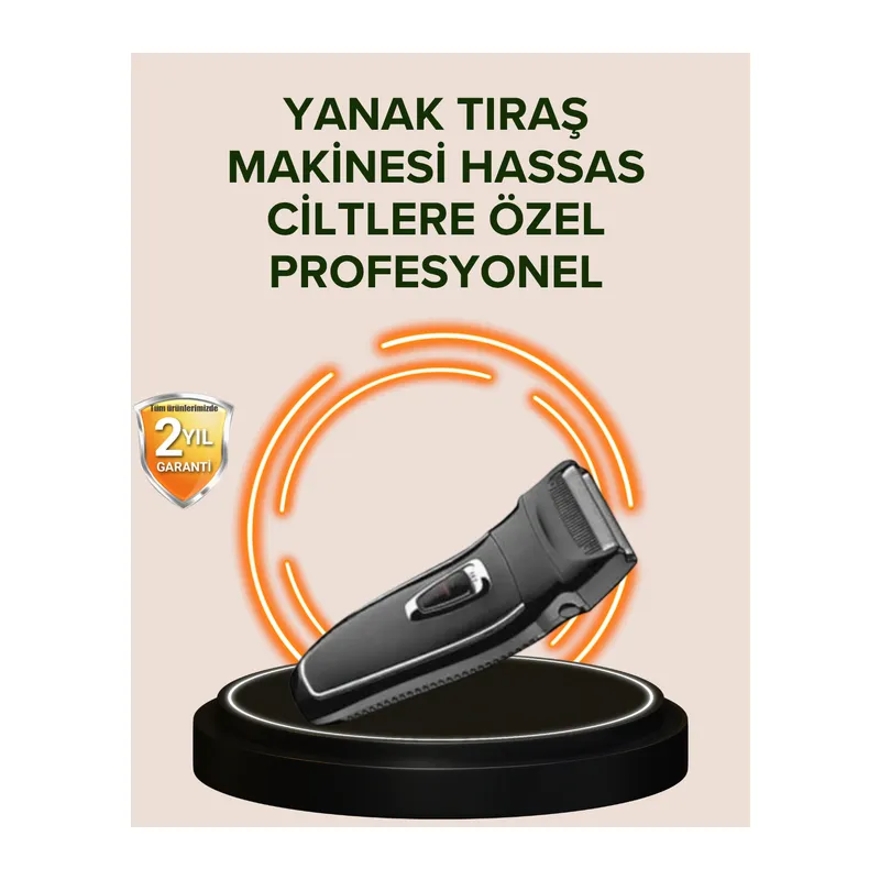 Şarj Göstergeli Yıkanabilir Erkek Tıraş Makinesi