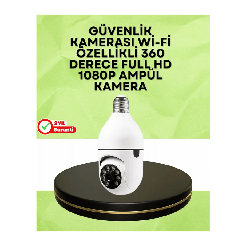 Hareket Algılama Özellikli IP Kamera – Gece ve Gündüz Takip İçin Uygun