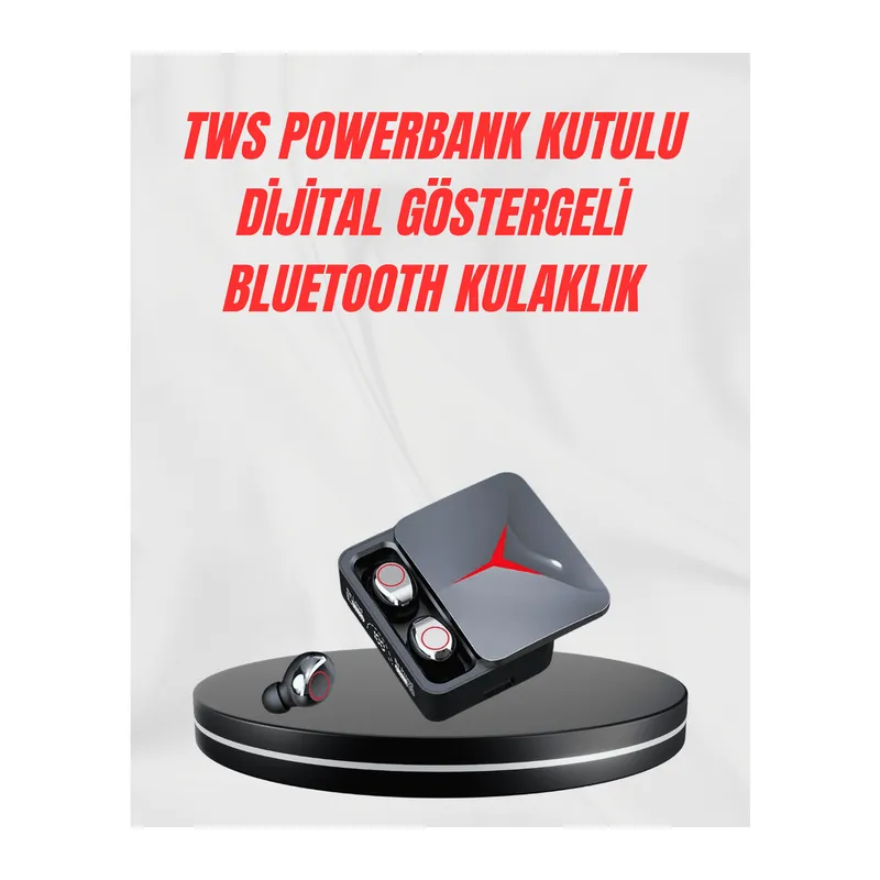 Şarj Kutulu Bluetooth 5.3 Kulaklık – Hızlı Eşleşme ve Net Görüşme Kalitesi