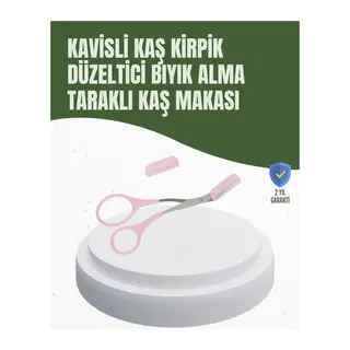 Hassas Kesim İçin Kavisli Yüz Bakım Makası