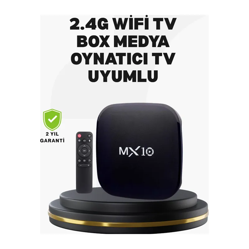 Android Tabanlı Akıllı Medya Oynatıcı – 4 Çekirdekli İşlemci, Ekran Yansıtmalı