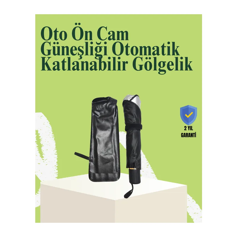 Katlanabilir Oto Güneşlik - 125x65 cm