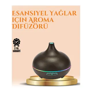 550 ml Ultrasonik Yağ Difüzörü ve Soğuk Buhar Nemlendirici