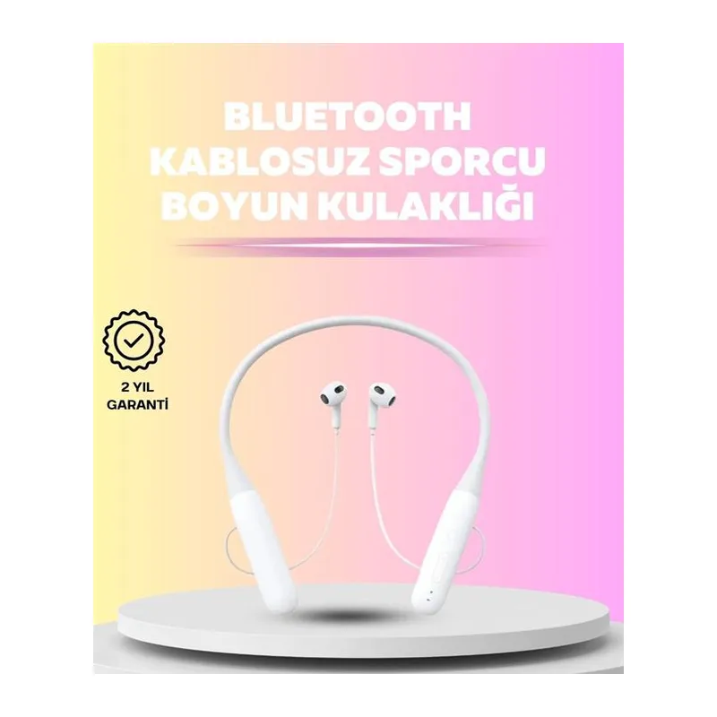 Boyun Askılı Kulaklık – 100 Saat Kullanım Süresi, Ergonomik Tasarım
