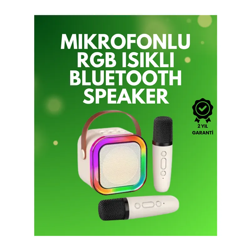 Taşınabilir Bluetooth Karaoke Sistemi – Geniş Pil Kapasitesi