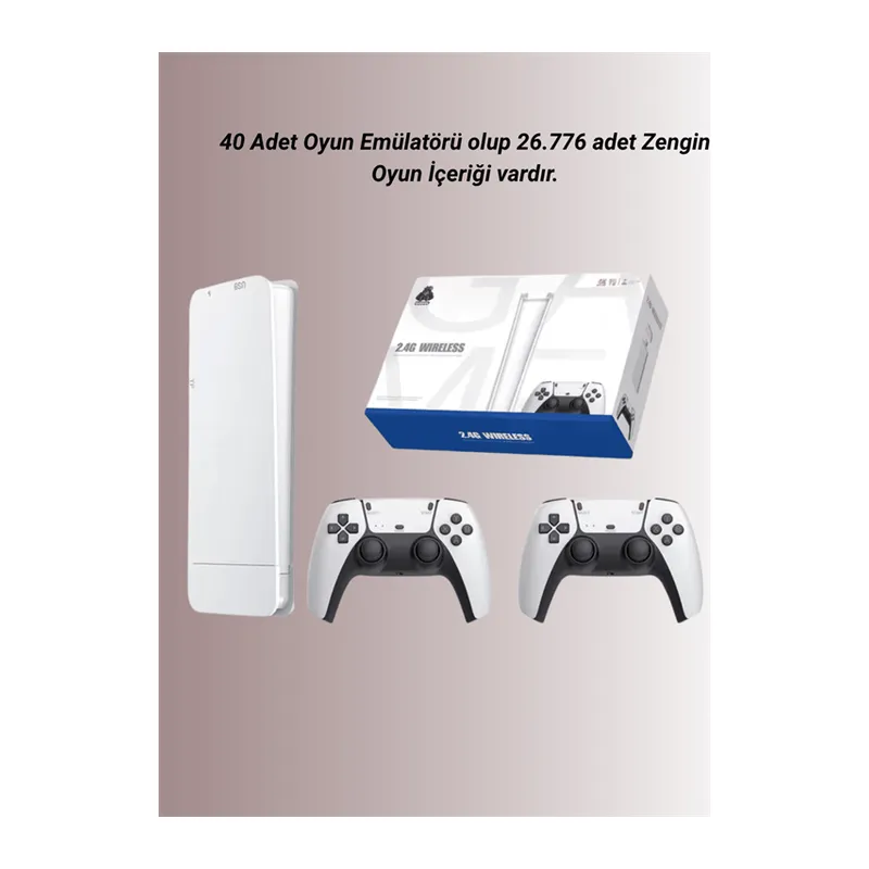HDMI Çıkışlı Çift Kablosuz Kollu Retro Game Stick – M15
