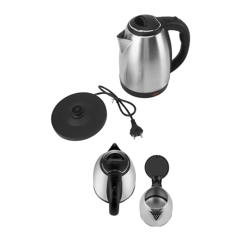Elektrikli Paslanmaz Çelik Su Isıtcı Çelik Kettle 1.8 Lt. Uzun Ömürlü