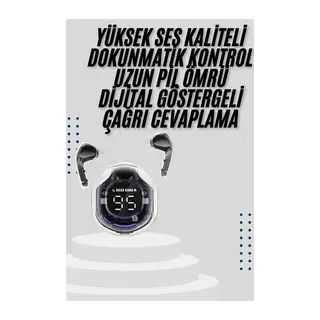 2025 Model Kablosuz Bluetooth Kulaklık ANC ENC Destekli HİFİ Stereo