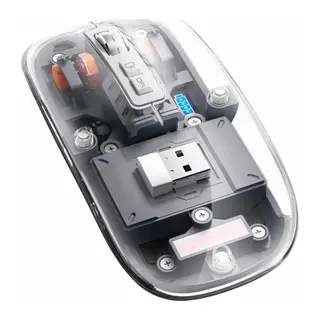 Kablosuz Mouse Fare Şarjlı Bluetooth Wireless Çift Modlu Sessiz
