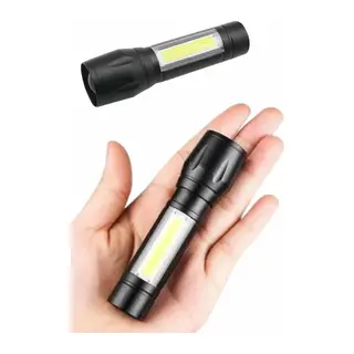 EL Feneri Uzun Menzilli Usb Şarj Edilebilir Kamp Lambası