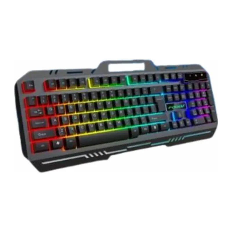 Işıklı Oyuncu Q Klavye Mouse Seti Siyah Gaming Oyuncu Klavye