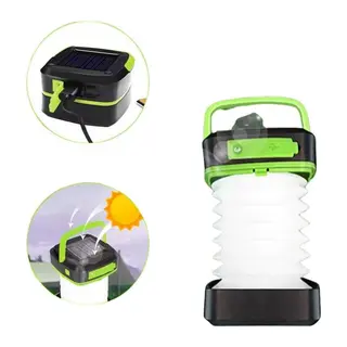 Kamp Lambası Katlanabilir Lamba Solar Şarjlı Led Lamba El Fenerli