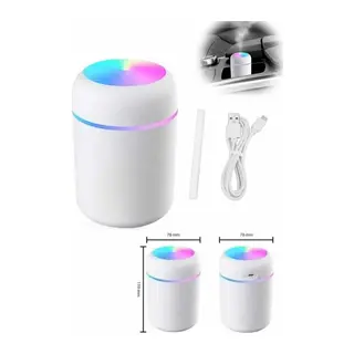 Hava Nemlendirici Buhar Makinesi Led Işıklı USB Dekoratif Nemlendirici