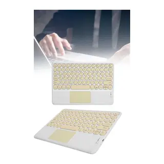 Android ve İOS Uyumlu Bluetooth Klavye Touchpad Slim Kablosuz Wifi Q Klavye
