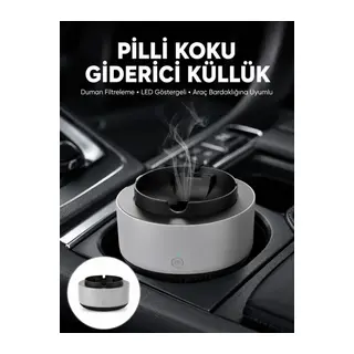Kül Tablası Hava Temizleyici Araç Akıllı Küllük Duman Temizleyici