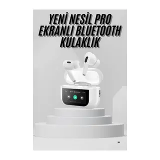 Dokunmatik Ekranlı Air Pro 2 ANC Kulaklık Kablosuz Çok Fonksiyonlu