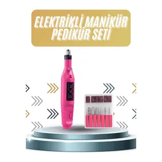 Protez Tırnak Ayak Nasır Ve Tırnak Mantar Makinesi Elektrikli 12v Tırnak Törpü Seti