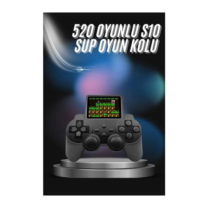 S10 Gamepad 520 Oyunlu Klasik Taşınabilir Retro Oyunlar Oyun Konsolu El Atarisi