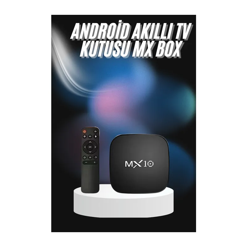 2.4G Wifi Tv Box Medya Oynatıcı TV Uyumlu MX Box Kutusu Android TV
