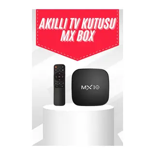 Mx Box Android Tv Media Sound 4K Ultra HD Görüntü Kaliteli