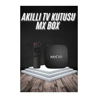 Akıllı TV kutusu Mx Box Android 7.1 TV kutusu 2.4G Wifi
