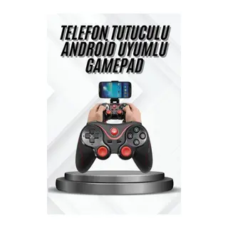 Yeni Nesil X3 Gamepad Android Uyumlu Telefon Tutucu Özellikli Joystick
