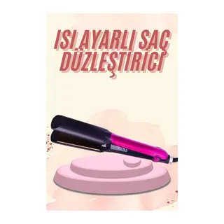Saç Düzleştirici Seramik Kaplama Yüksek Isı Ayarlı Profesyonel 4 Kademeli 220 Decere