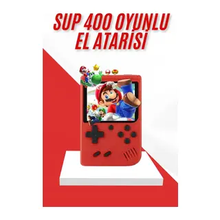 Nostalji Oyunlu Mini Atari Gamebox 400 Oyunlu El Atarisi
