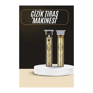 Tıraş Makinesi Şarjlı Çizik Tıraş Paslanmaz Çelik Bıçaklı 4 Taraklı