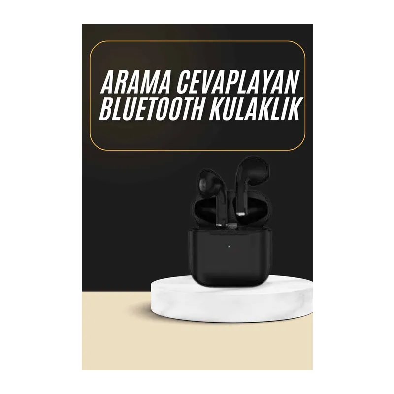 En Çok Tercih Edilen Bluetooth Kulaklık Mikrofonlu Silikonsuz Dokunmatik Kontrol