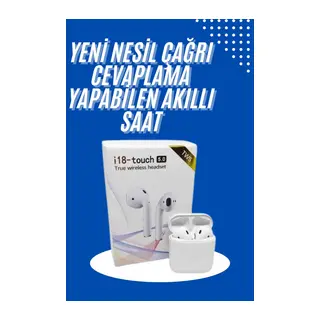Yeni Nesil Çift Mikrofonlu Dokunmatik Kablosuz Bluetooth Kulaklık