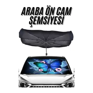Güneş Önleyici Katlanabilir Oto Araba Güneşlik Şemsiye Tip Ön Cam