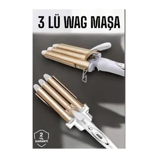 Wag Maşa Yüksek Isı Ayarlı Su Dalga Maşası