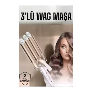Wag Maşa Negatif İyon Teknolojili Isı Ayarlı Saç Maşası