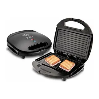 Mini Granit Elektrikli Tost Makinesi 2 Tost Yapışmaz Yüzey 750W SSM-2513