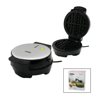 Belçika Waffle Makinesi Elektrikli 4 Waffle - Yapışmaz Döküm Plaka Paslanmaz Çelik Üst Kaplama SSM-2591