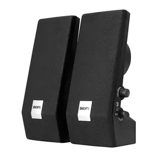 1+1 Hoparlör Speakaer Set Usb Kablo 2.0 Multimedya - 6W