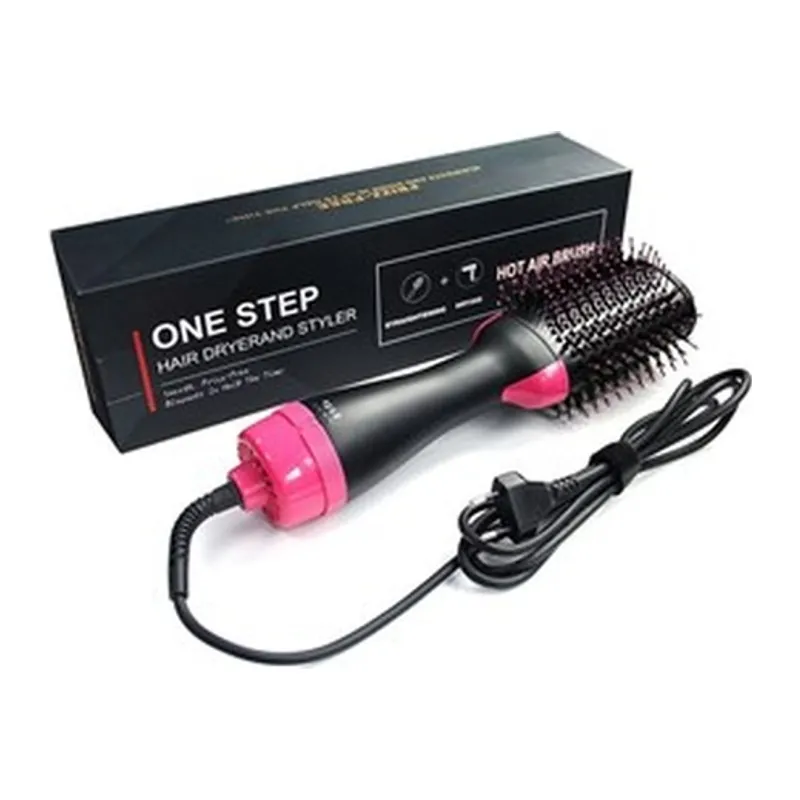 2İN1 One Step Kurutmalı Saç Düzleştirici - Elektrikli Fön Tarak 1200W