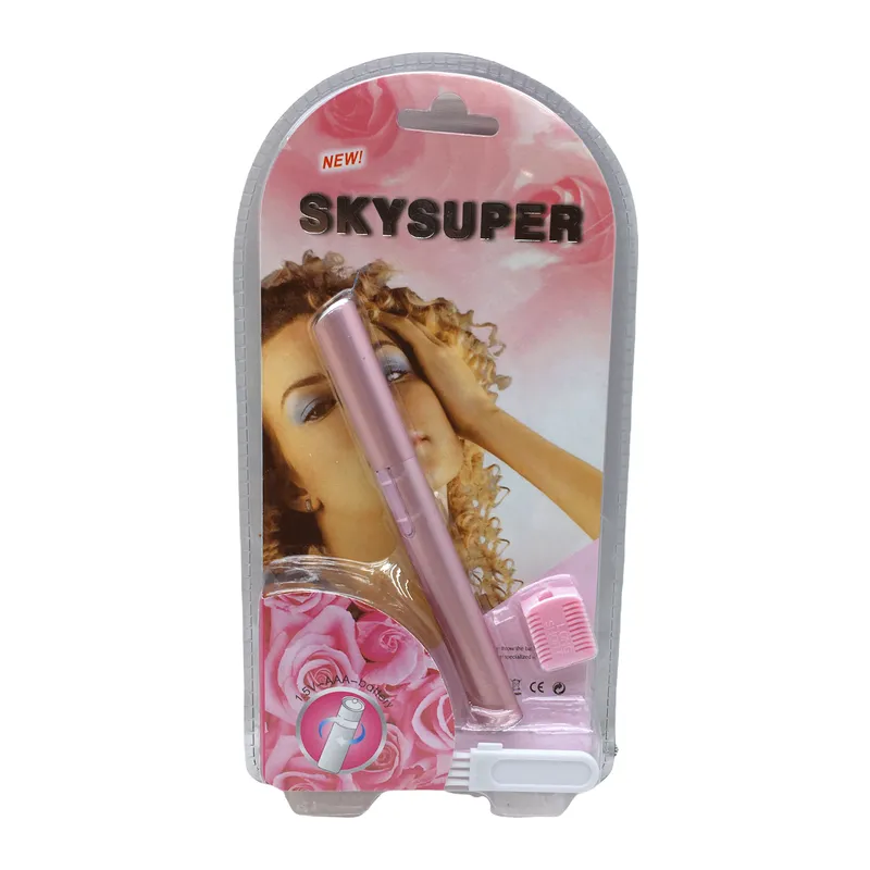 Skysuper Pembe Pilli Yanak Kıl Alma Makinası