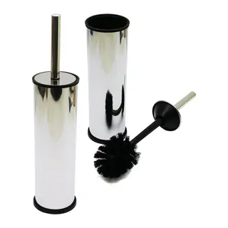 MİKRO-1 Eko Metal Klozet Wc Fırça Seti Düz Kapak