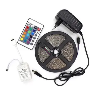 Şerit Led 5 Metre Kumandalı Animasyonlu RGB