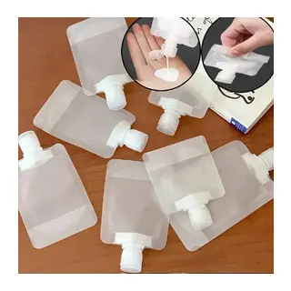 3 Adet 100ml Krem Şampuan Kabı Tekrar Kullanılabilir Set
